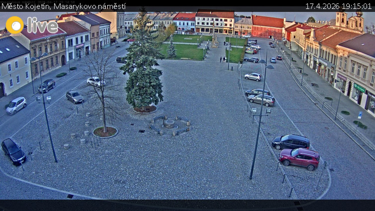 Město Kojetín - Masarykovo náměstí - 17.4.2026 v 19:15