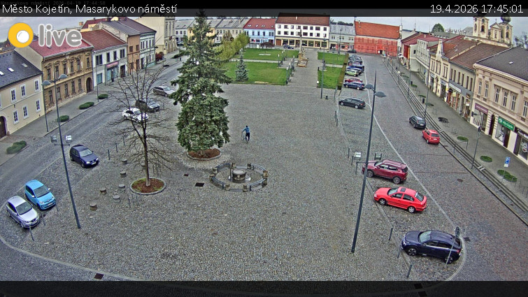 Město Kojetín - Masarykovo náměstí - 19.4.2026 v 17:45