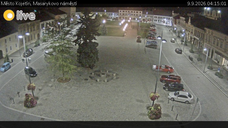 Město Kojetín - Masarykovo náměstí - 9.9.2026 v 04:15