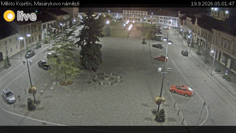 Město Kojetín - Masarykovo náměstí - 19.9.2026 v 05:01