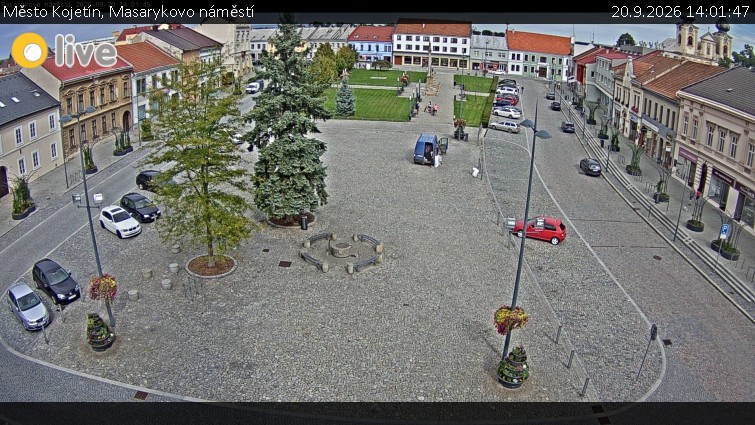 Město Kojetín - Masarykovo náměstí - 20.9.2026 v 14:01