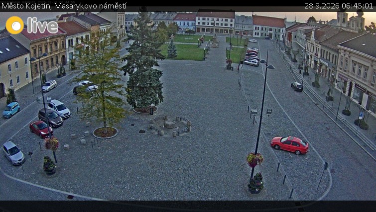 Město Kojetín - Masarykovo náměstí - 28.9.2026 v 06:45
