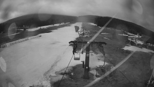 Horské atrakce Ramzová - Dolní část sjezdovky Skiareálu Ramzová - 7.2.2024 v 07:00