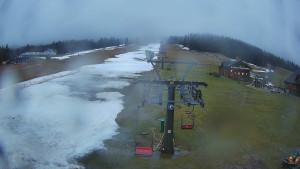 Horské atrakce Ramzová - Dolní část sjezdovky Skiareálu Ramzová - 11.2.2024 v 17:00