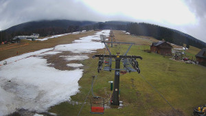 Horské atrakce Ramzová - Dolní část sjezdovky Skiareálu Ramzová - 12.2.2024 v 10:00 Horské atrakce Ramzová - Dolní část sjezdovky Skiareálu Ramzová - 12.2.2024 v 10:00