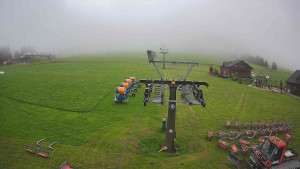 Horské atrakce Ramzová - Dolní část sjezdovky Skiareálu Ramzová - 2.8.2024 v 19:00