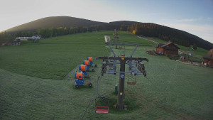 Skiarena R3 Ramzová - Dolní část sjezdovky Skiareálu Ramzová - 9.5.2025 v 06:00