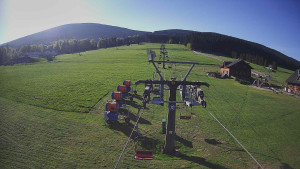 Skiarena R3 Ramzová - Dolní část sjezdovky Skiareálu Ramzová - 9.5.2025 v 08:00