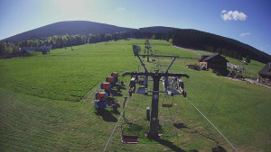 Skiarena R3 Ramzová - Dolní část sjezdovky Skiareálu Ramzová - 9.5.2025 v 09:00