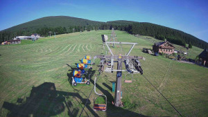 Horské atrakce Ramzová - Dolní část sjezdovky Skiareálu Ramzová - 13.6.2025 v 19:00