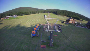 Horské atrakce Ramzová - Dolní část sjezdovky Skiareálu Ramzová - 13.6.2025 v 20:00