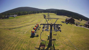 Skiarena R3 Ramzová - Dolní část sjezdovky Skiareálu Ramzová - 14.6.2025 v 12:00