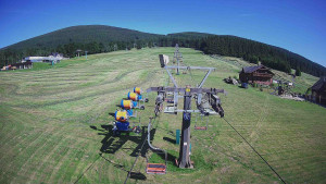 Skiarena R3 Ramzová - Dolní část sjezdovky Skiareálu Ramzová - 14.6.2025 v 17:00