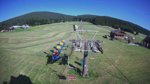 Skiarena R3 Ramzová - Dolní část sjezdovky Skiareálu Ramzová - 14.6.2025 v 18:00
