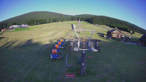 Skiarena R3 Ramzová - Dolní část sjezdovky Skiareálu Ramzová - 14.6.2025 v 20:00