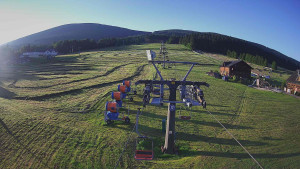 Skiarena R3 Ramzová - Dolní část sjezdovky Skiareálu Ramzová - 15.6.2025 v 06:00