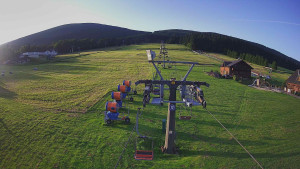 Skiarena R3 Ramzová - Dolní část sjezdovky Skiareálu Ramzová - 20.6.2025 v 06:00