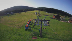 Skiarena R3 Ramzová - Dolní část sjezdovky Skiareálu Ramzová - 20.6.2025 v 07:00