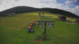 Skiarena R3 Ramzová - Dolní část sjezdovky Skiareálu Ramzová - 20.6.2025 v 08:00