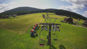 Skiarena R3 Ramzová - Dolní část sjezdovky Skiareálu Ramzová - 20.6.2025 v 10:00