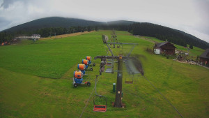 Skiarena R3 Ramzová - Dolní část sjezdovky Skiareálu Ramzová - 12.7.2025 v 05:00