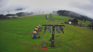 Skiarena R3 Ramzová - Dolní část sjezdovky Skiareálu Ramzová - 17.7.2025 v 06:00