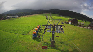 Skiarena R3 Ramzová - Dolní část sjezdovky Skiareálu Ramzová - 17.7.2025 v 09:00