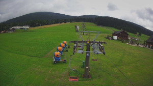 Skiarena R3 Ramzová - Dolní část sjezdovky Skiareálu Ramzová - 17.7.2025 v 10:00