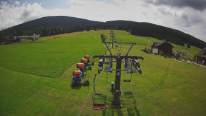 Skiarena R3 Ramzová - Dolní část sjezdovky Skiareálu Ramzová - 17.7.2025 v 11:00