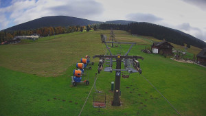 Horské atrakce Ramzová - Dolní část sjezdovky Skiareálu Ramzová - 12.10.2025 v 12:00