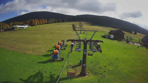 Horské atrakce Ramzová - Dolní část sjezdovky Skiareálu Ramzová - 12.10.2025 v 13:00