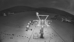 Dolní část sjezdovky Skiareálu Ramzová