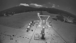 Dolní část sjezdovky Skiareálu Ramzová