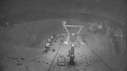 Dolní část sjezdovky Skiareálu Ramzová