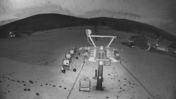 Dolní část sjezdovky Skiareálu Ramzová