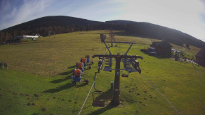 Horské atrakce Ramzová - Dolní část sjezdovky Skiareálu Ramzová - 8.11.2025 v 11:00