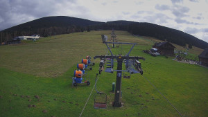 Horské atrakce Ramzová - Dolní část sjezdovky Skiareálu Ramzová - 8.11.2025 v 12:00