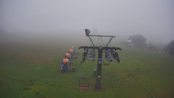 Dolní část sjezdovky Skiareálu Ramzová