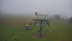 Dolní část sjezdovky Skiareálu Ramzová