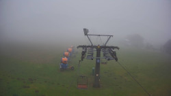 Dolní část sjezdovky Skiareálu Ramzová