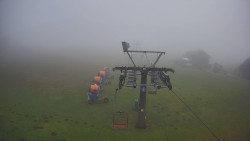 Dolní část sjezdovky Skiareálu Ramzová