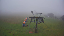 Dolní část sjezdovky Skiareálu Ramzová