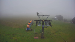 Dolní část sjezdovky Skiareálu Ramzová