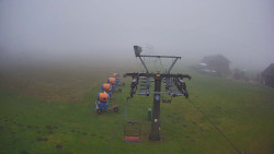 Dolní část sjezdovky Skiareálu Ramzová