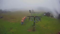 Dolní část sjezdovky Skiareálu Ramzová