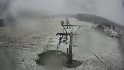 Dolní část sjezdovky Skiareálu Ramzová