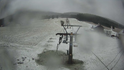 Dolní část sjezdovky Skiareálu Ramzová