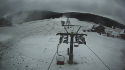 Dolní část sjezdovky Skiareálu Ramzová