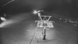 Dolní část sjezdovky Skiareálu Ramzová