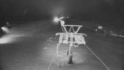 Dolní část sjezdovky Skiareálu Ramzová